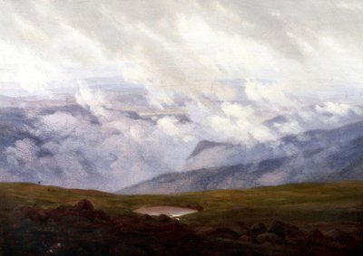 Drijvende Wolken door Caspar David Friedrich